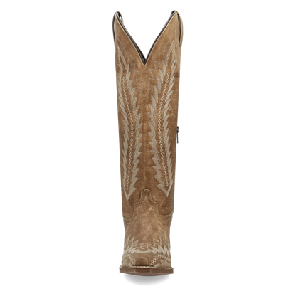 Laredo Roxelle Wide Calf Boots Honey