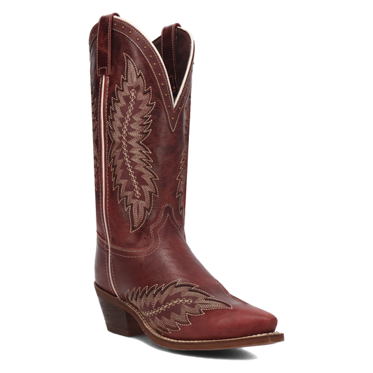 Laredo Coyote Creek Leather Boot Red/Red