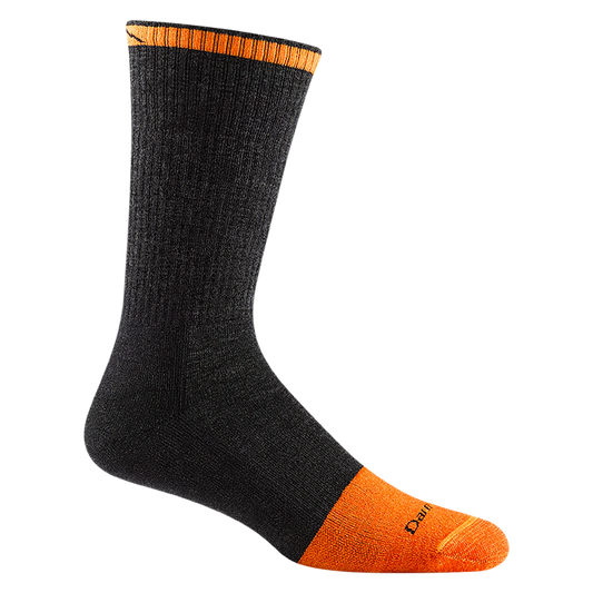 Darn Tough Men's Steely Boot Midweight with Cushion Work Sock Graphite