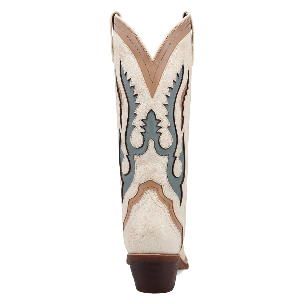 Laredo Honky Tonk Halo Leather Boot Off White