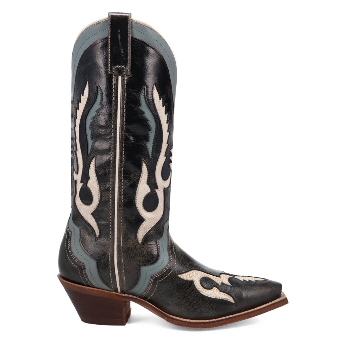 Laredo Honky Tonk Halo Leather Boot Navy