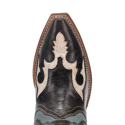 Laredo Honky Tonk Halo Leather Boot Navy