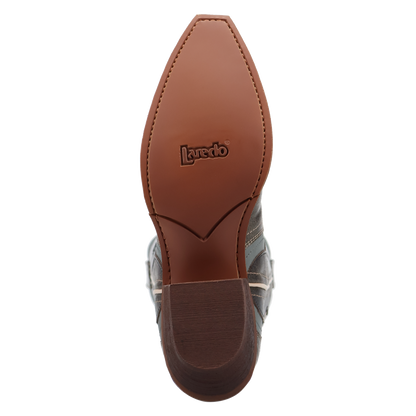 Laredo Honky Tonk Halo Leather Boot Navy
