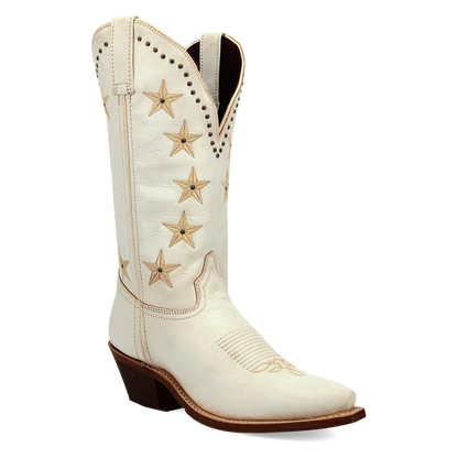 Laredo Serenade Leather Boot White