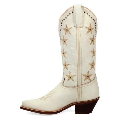 Laredo Serenade Leather Boot White