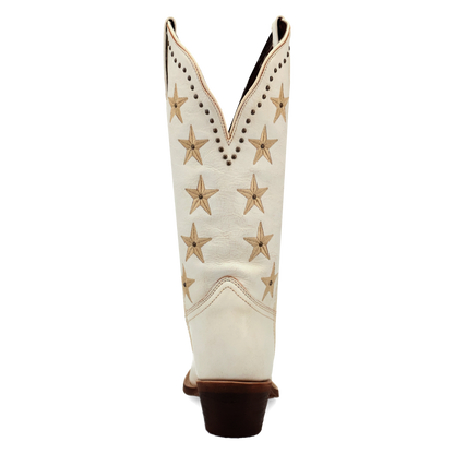 Laredo Serenade Leather Boot White