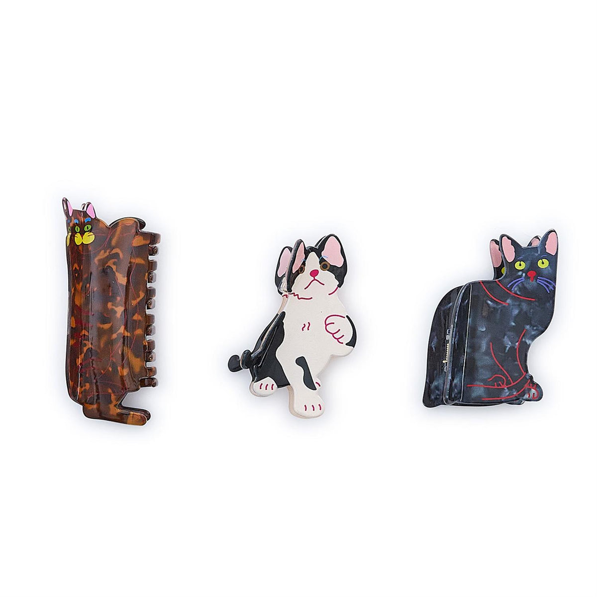 Two's Company Cat Claw Clips