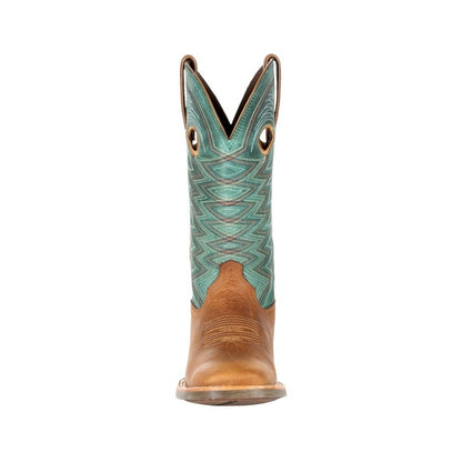 Durango Rebel Pro Turquoise/Tan Square toe