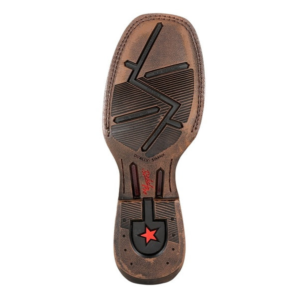Durango Rebel Pro Turquoise/Tan Square toe