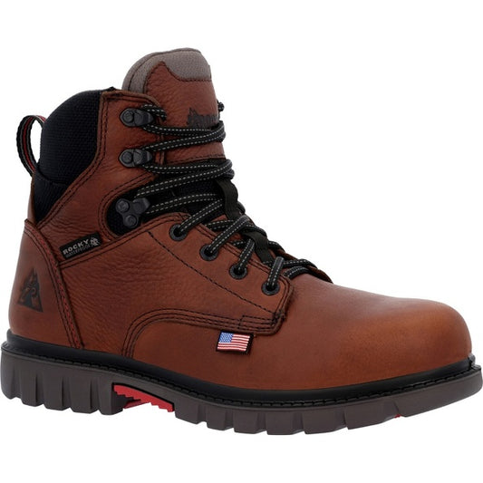 Rocky Worksmart USA Made 6" Composite Toe Waterproof EH