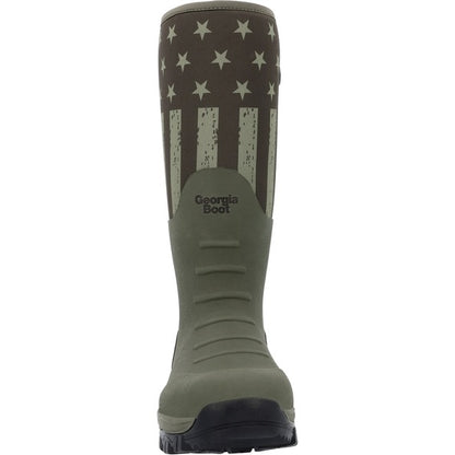 Georgia Stars and Stripes Rubber Pull On