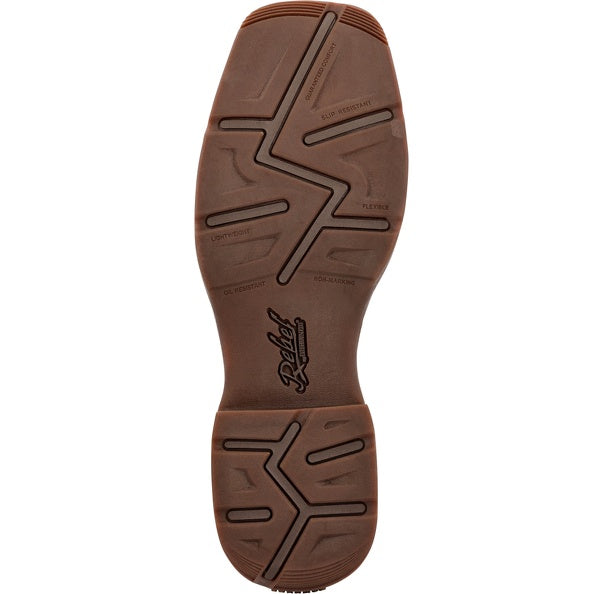 Durango Rebel Tan/brown Saddle Sq Toe