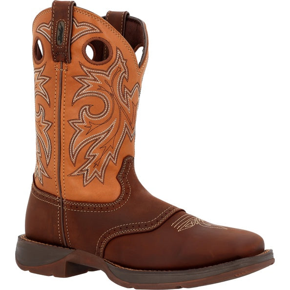 Durango Rebel Tan/brown Saddle Sq Toe