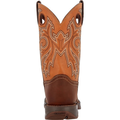 Durango Rebel Tan/brown Saddle Sq Toe