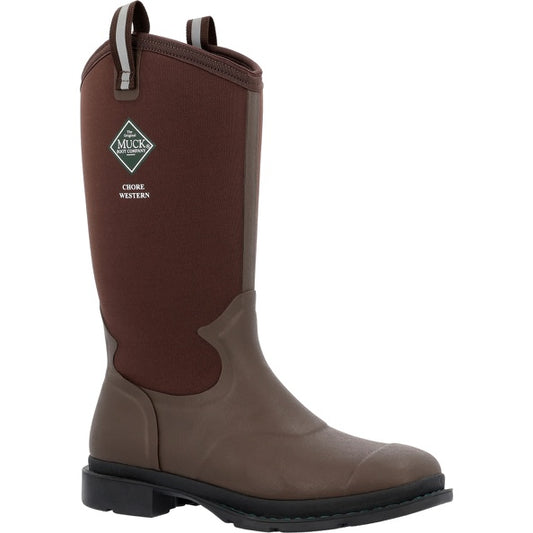 Muck Chore Tall Western Brown