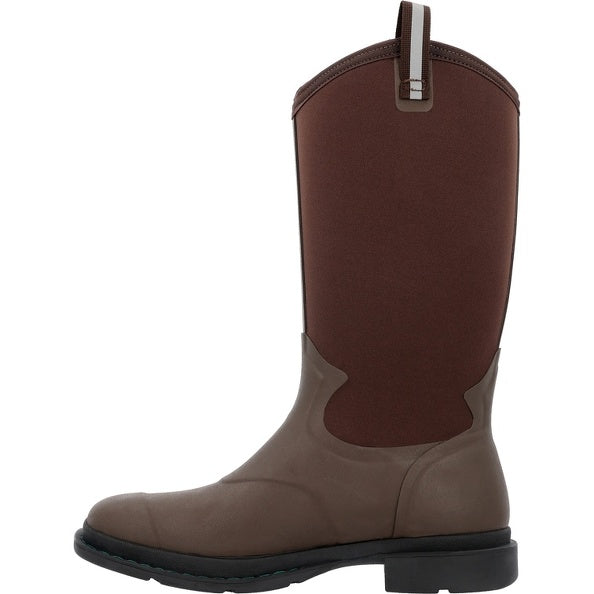 Muck Chore Tall Western Brown