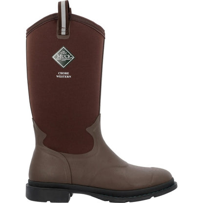 Muck Chore Tall Western Brown