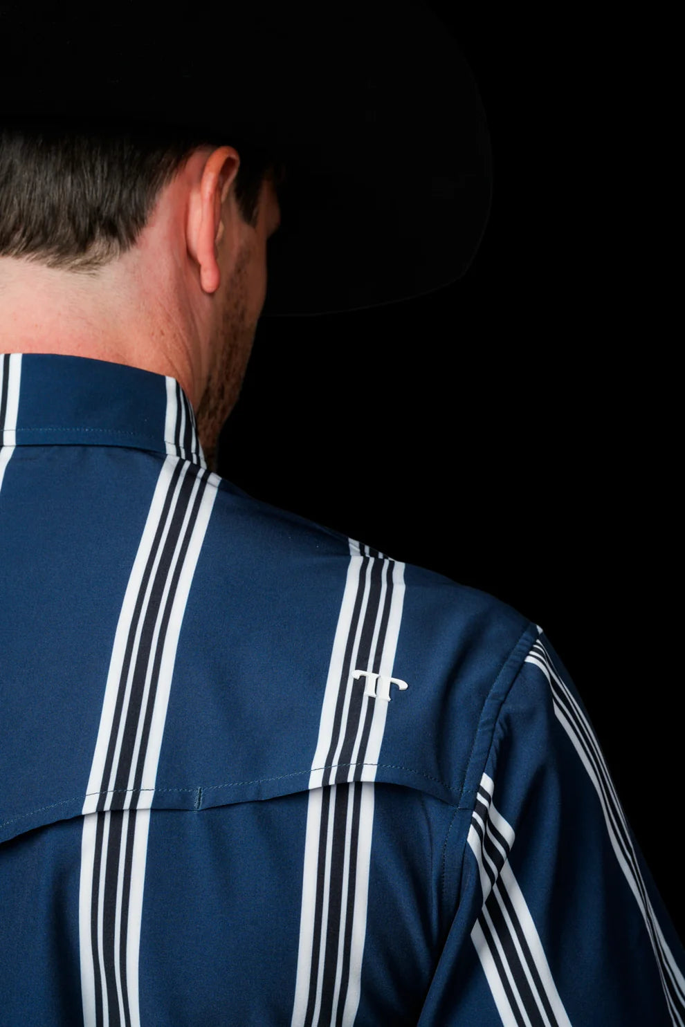 Ferrell The Hatfield Short Sleeve Snap Shirt Blue