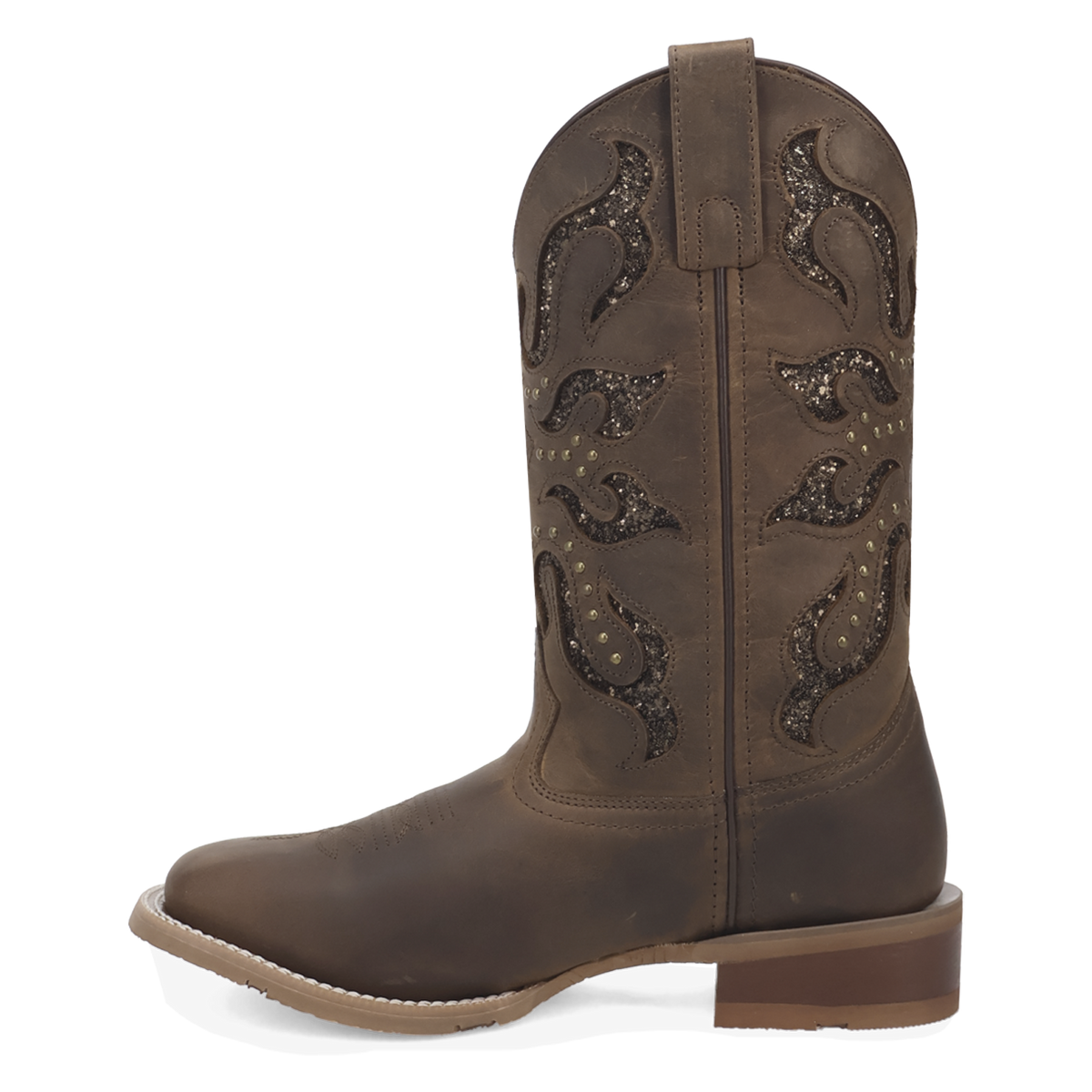 Laredo Lonsetar Lace Leather Boot Square