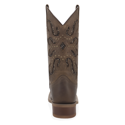 Laredo Lonsetar Lace Leather Boot Square