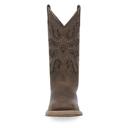 Laredo Lonsetar Lace Leather Boot Square