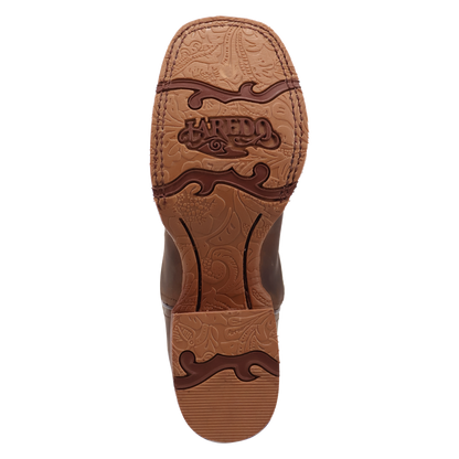 Laredo Lonsetar Lace Leather Boot Square