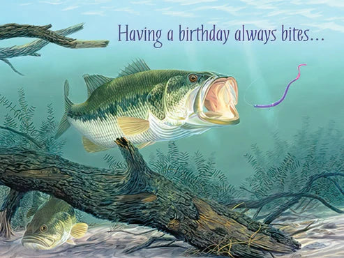 Leanin Tree Birthday Always Bites