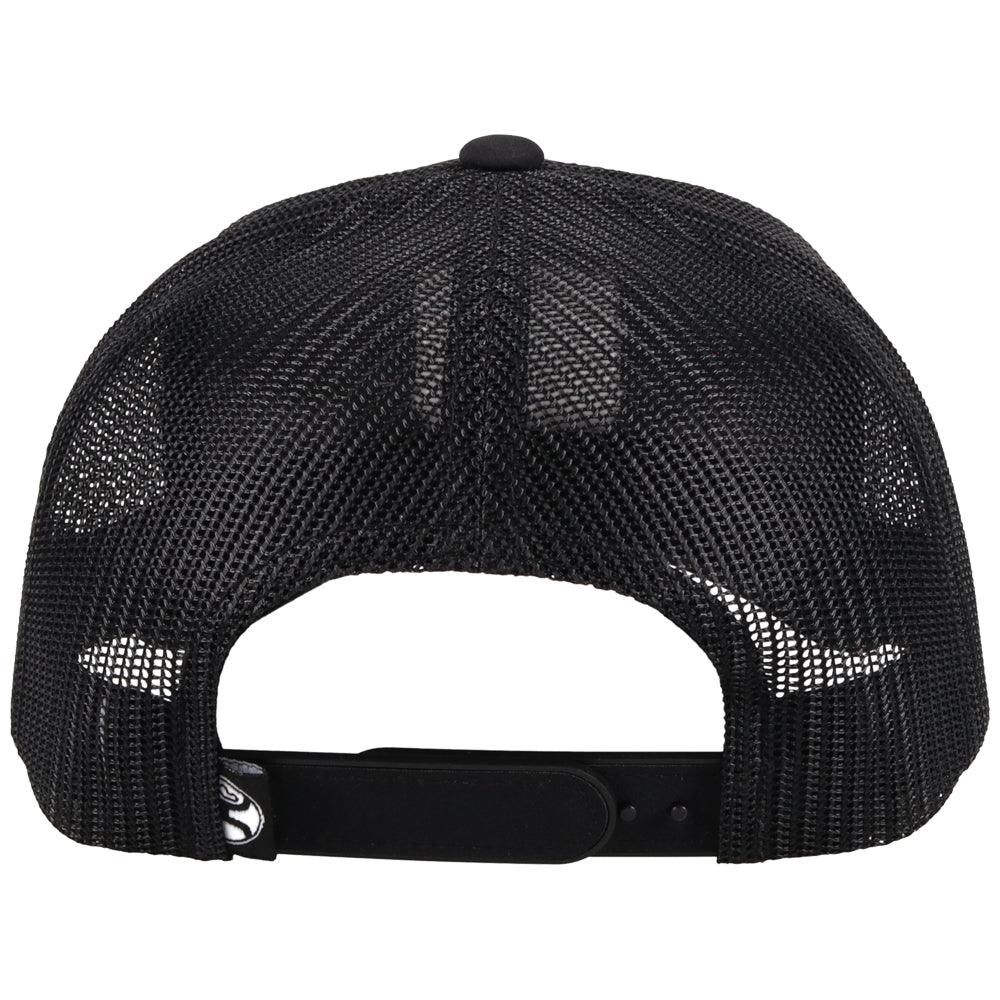 Hooey Bronx Black/Black White Patch
