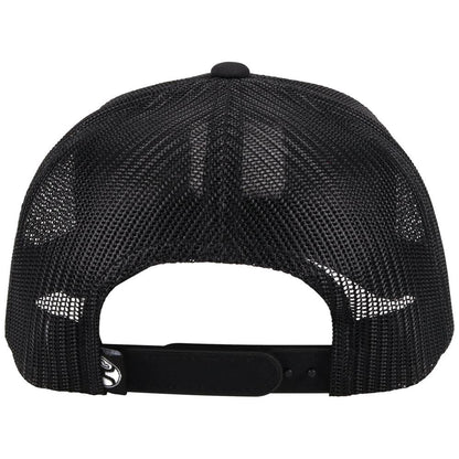 Hooey Bronx Black/Black White Patch