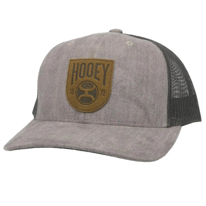 Hooey Bronx Soft Grey/Charcoal Hat