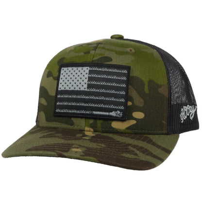 Hooey Liberty Roper Jungle Camo