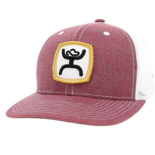 Hooey Zenith Burgundy/White