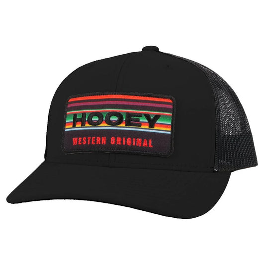 Hooey Serape Logo Patch Black