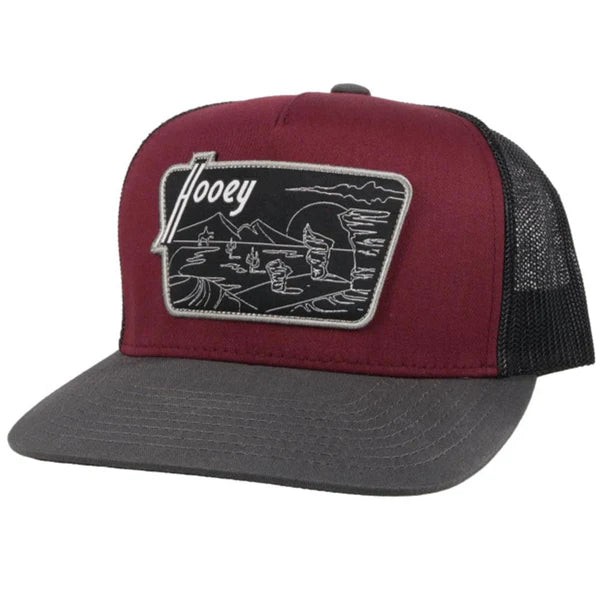 Hooey Davis Maroon/Black