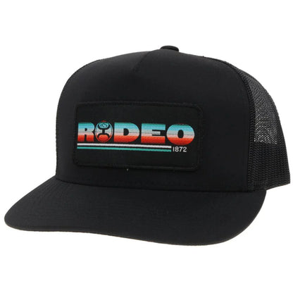 Hooey Rodeo Serape Logo Black