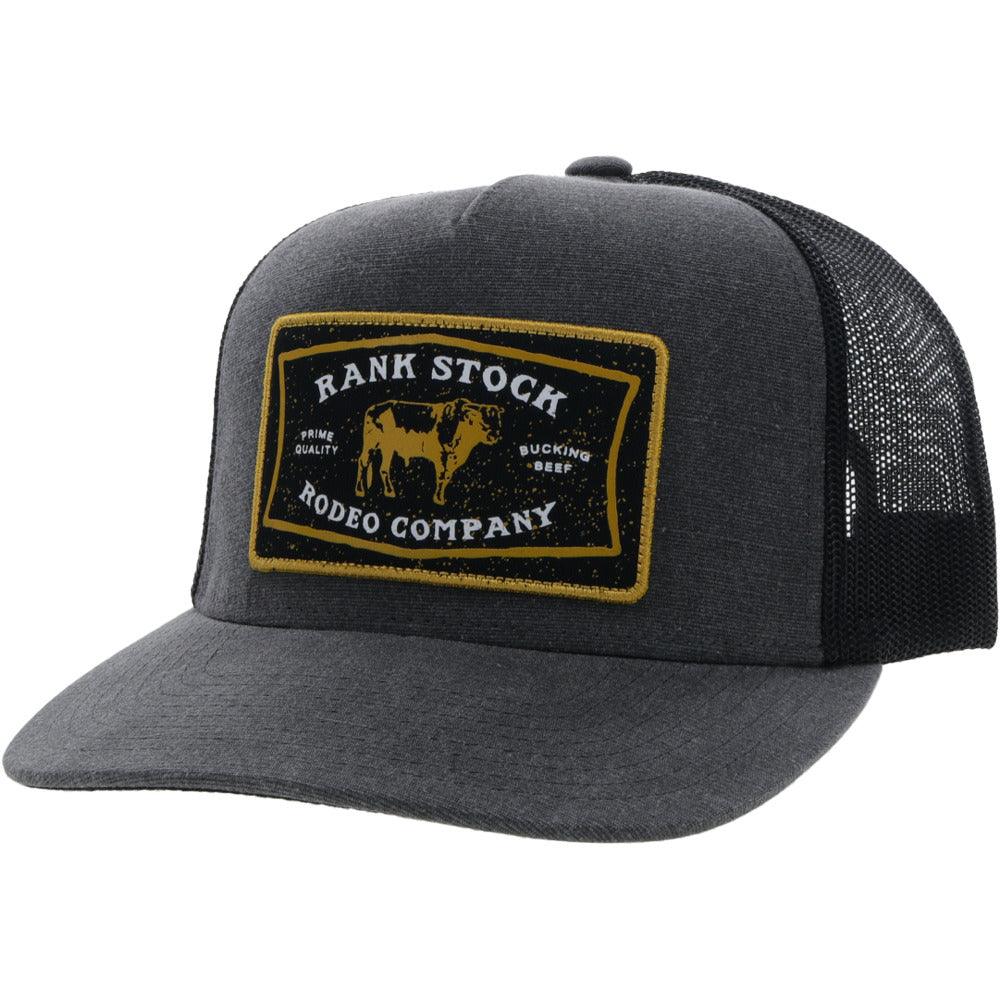 Hooey Rank Stock Grey/Black