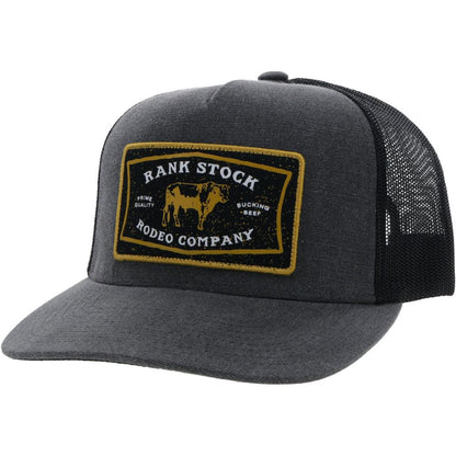 Hooey Rank Stock Grey/Black
