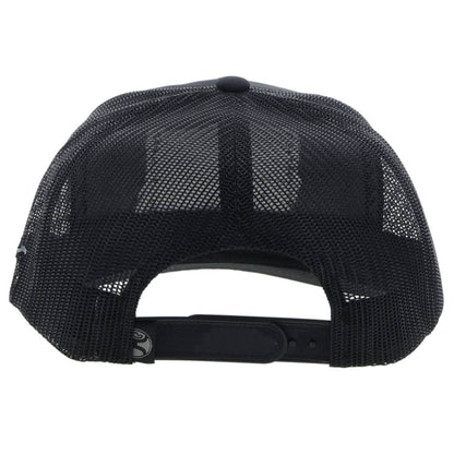 Hooey Liberty Roper Black/Grey Patch Youth