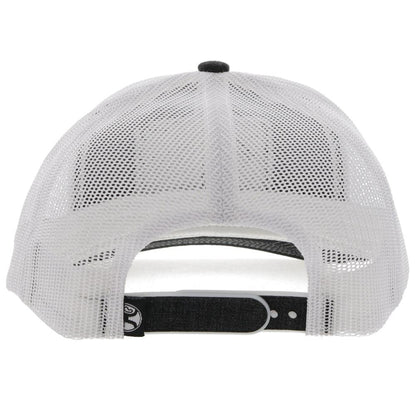Hooey Liberty Roper Charcoal/White/Black Hat