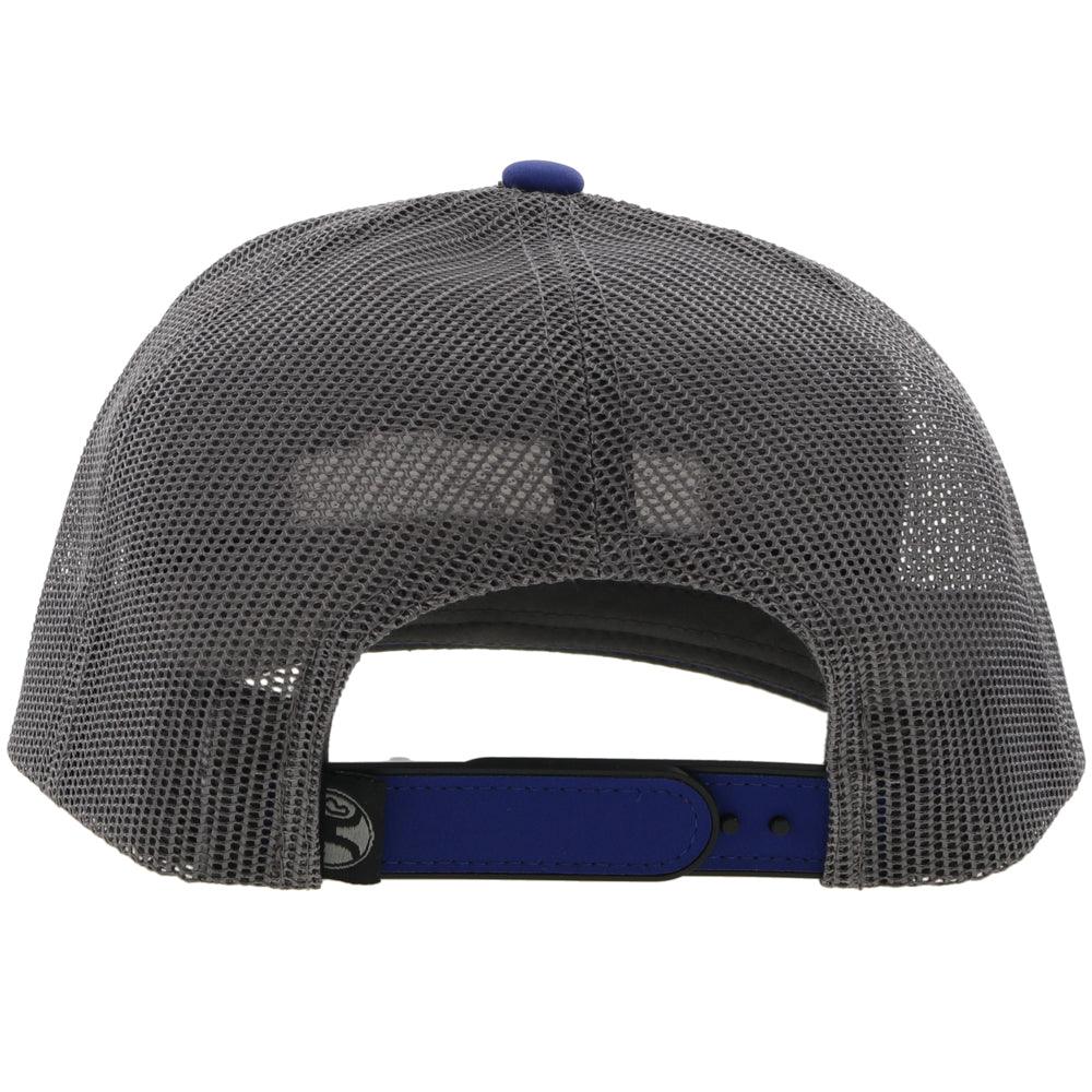 Hooey Lock-Up Navy/Grey Camo Brim Hat