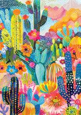 Outset Cacti Land 1000 Piece Puzzle