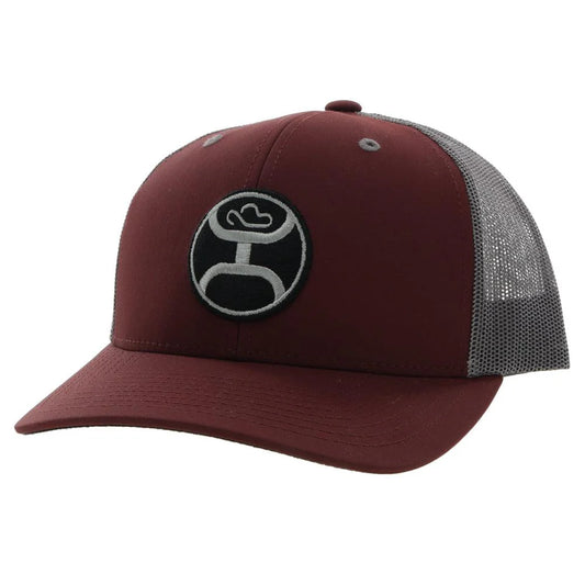 Hooey Primo Maroon/Grey
