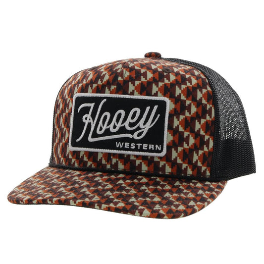 Hooey Lakota Brown/Black Print