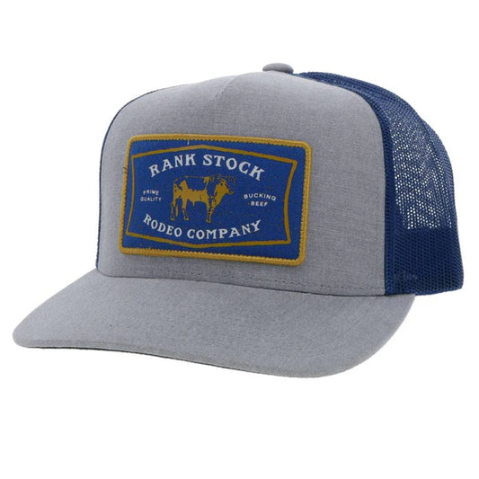 Hooey Rank Stock Gray/Blue