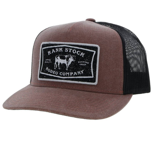 Hooey Rank Stock Rust/Black