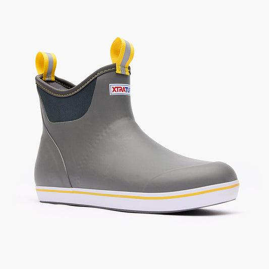 XtraTuf Ankle Deck Boot Grey
