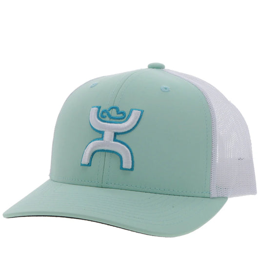 Hooey Sterling Mint/White Trucker Hat