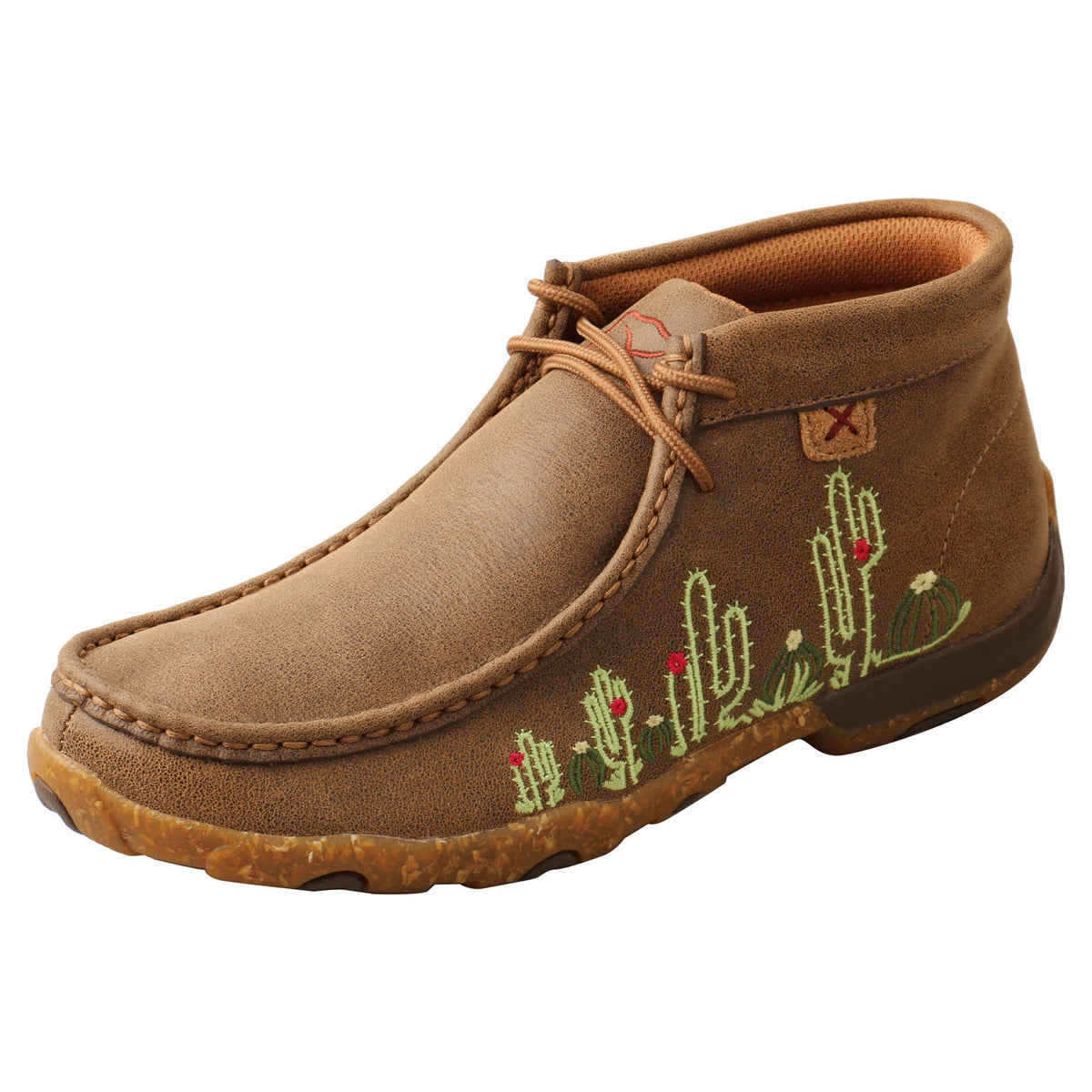 Twisted X Chukka Driving Moc Brown/Cactus