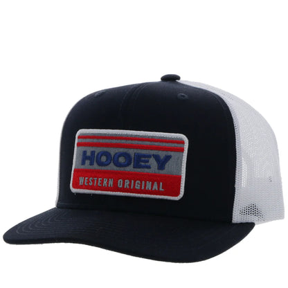 Hooey Horizon Navy/White Red/White/Blue Logo