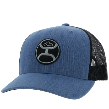 Hooey Primo Denim/Black Black/Grey Logo